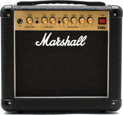 Marshall DSL-1C Combo Ενισχυτής Ηλεκτρικής Κιθάρας 1 x 15" 1W Μαύρος