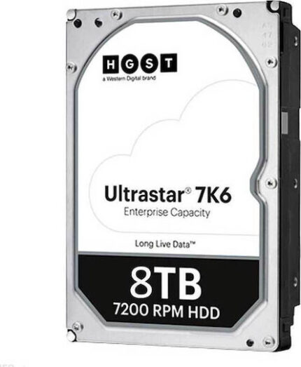Western Digital Ultrastar DC HC320 8TB HDD Hard Drive 3.5" SATA III 7200rpm with 256MB Cache for NAS / Server 0B36404 HUS728T8TALE6L4