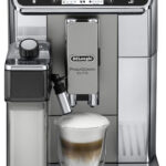 De'Longhi PrimaDonna Elite Αυτόματη Μηχανή Espresso 1450W Πίεσης 15bar για Cappuccino με Μύλο Άλεσης Ασημί