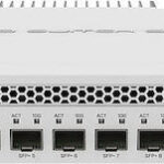 MikroTik CRS309-1G-8S+IN Managed L2 PoE+ Switch with 1 Gigabit (1Gbps) Ethernet Port and 8 SFP Ports