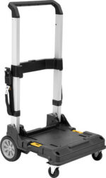 Dewalt Transport Trolley Foldable for Weight Load up to 100kg Black