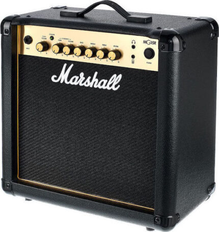 Marshall MG15GR Combo Ενισχυτής Ηλεκτρικής Κιθάρας 1 x 8" 15W Μαύρος