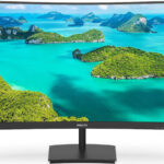 Philips 241E1SCA VA Curved Monitor 23.6" FHD 1920x1080 with Response Time 4ms GTG