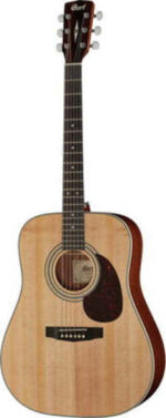 Cort Semi-Acoustic Guitar Earth 70 Natural