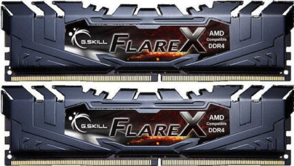 G.Skill Flare X DDR4 32GB RAM με 2x16GB Modules και Ταχύτητα 3200 για Desktop