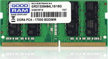 GoodRAM DDR4 with Module 1x16GB and Speed 2666 for Laptop