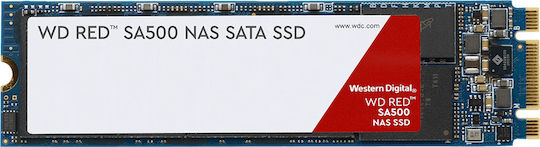 xlarge_20191129171149_western_digital_red_sa500_nas_2tb.jpeg Western Digital Red SA500 NAS SSD 2TB M.2 Type with SATA III Connection WDS200T1R0B Bulk - Image 1