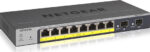 NetGear GS110TP Managed L2 PoE Switch with 8 Gigabit (1Gbps) Ethernet Ports and 10 SFP Ports