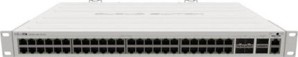 MikroTik CRS354-48G-4S+2Q+RM Managed L2 Switch with 48 Gigabit (1Gbps) Ethernet Ports and 6 SFP Ports