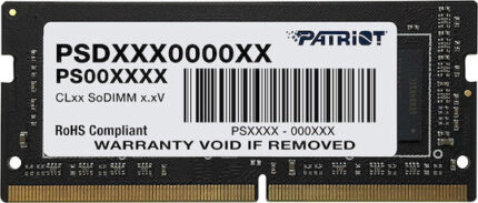 Patriot Signature DDR4 with Module 1x16GB and Speed 2666 for Laptop