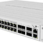 MikroTik CRS354-48P-4S+2Q+RM Managed L2 PoE+ Switch with 48 Gigabit (1Gbps) Ethernet Ports and 4 SFP Ports