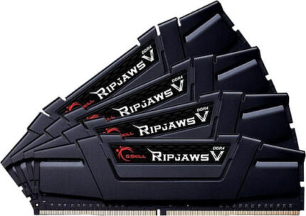 G.Skill Ripjaws V DDR4 64GB RAM με 4x16GB Modules και Ταχύτητα 3200 για Desktop