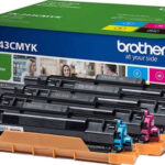 Brother TN-243 Original Multipack Toner Laser Printer Black/Yellow/Cyan/Magenta 4pcs (TN-243CMYK)