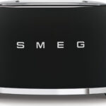Smeg Toaster 2 Slots 950W Black