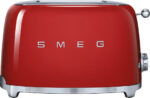Smeg Toaster 2 Slots 950W Red
