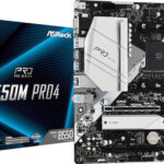 ASRock B550M Pro4 Motherboard Micro ATX with AMD AM4 Socket 90-MXBDK0-A0UAYZ