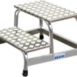 Krause Stabilo Aluminum Step Ladder 2 Steps 41cm