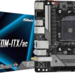 ASRock B550M-ITX/ac Wi-Fi Motherboard Mini ITX with AMD AM4 Socket