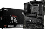 MSI B550-A Pro Motherboard ATX with AMD AM4 Socket 7C56-002R