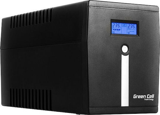 xlarge_20200731161624_green_cell_microsine_2000va.jpeg Green Cell Power Proof UPS Line-Interactive 2000VA 1400W with 3 IEC Power Plugs - Image 1