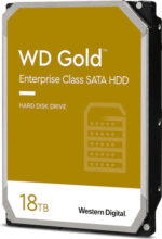 Western Digital Gold 18TB HDD Hard Drive 3.5" SATA III 7200rpm with 512MB Cache for Desktop / NAS / Server WD181KRYZ