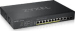 Zyxel XS1930-12HP Managed L3 PoE+ Switch with 10 Gigabit (1Gbps) Ethernet Ports and 2 SFP Ports