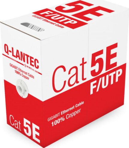 A-LAN F/UTP Cat.5e Ethernet Network Cable Without Terminated Connectors 305m Gray