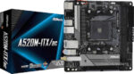 ASRock A520M-ITX/ac Wi-Fi Motherboard Mini ITX with AMD AM4 Socket