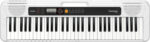 Casio Keyboard CT-S200 with 61 Keys Standard Touch with Music Stand White