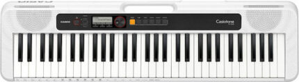 Casio Keyboard CT-S200 with 61 Keys Standard Touch with Music Stand White