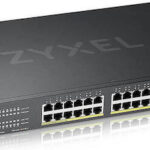 Zyxel GS2220-28HP Managed L2 PoE+ Switch with 24 Gigabit (1Gbps) Ethernet Ports and 4 SFP Ports