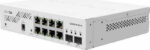 MikroTik CSS610-8G-2S+IN Managed L2 Switch with 8 Gigabit (1Gbps) Ethernet Ports and 2 SFP Ports