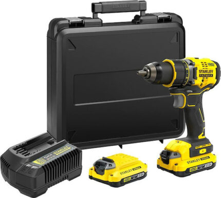 Stanley Drill Driver Battery Brushless 18V 2x2Ah