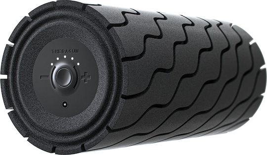 xlarge_20201124124420_theragun_wave_roller_30cm.jpeg Therabody Wave Roller Κύλινδρος Μασάζ Μαύρος 30cm - Image 1