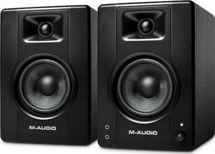 M-Audio BX4 Studio Monitor Speakers 4.5" 50W Pair Black