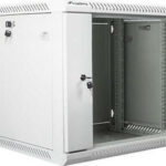 Lanberg Επιτοίχια Καμπίνα Rack 9U 60x60x51.23cm Γκρι WF01-6609-10S