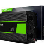 Green Cell Pure Sine Car Inverter Pure Sinewave 3000W to Converter 24V DC in 230V AC with 1xUSB
