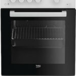 Beko Natural Gas Cooker 60lt with Natural Gas Hobs W50cm. White
