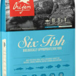 Orijen Six Fish 11.4kg Dry Food Grain-Free & Gluten-Free for Adult Dogs with Fish