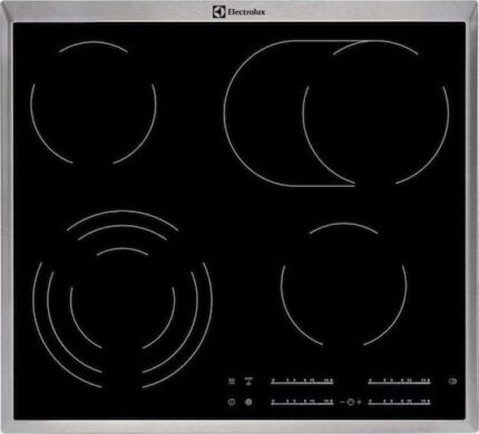 Electrolux Κεραμική Εστία με Πλαίσιο Αυτόνομη με Λειτουργία Κλειδώματος 57.6x51.6εκ.