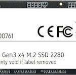 Patriot P300 SSD 2TB M.2 Type With PCI Express 3.0 Connection P300P2TBM28