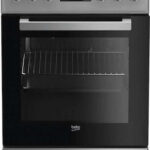 Beko Cooker 55lt with Ceramic Hobs W50cm. Inox