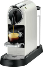 De'Longhi Citiz Pod Coffee Machine Nespresso Pressure 19bar White