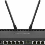 MikroTik RB4011iGS+5HacQ2HnD-IN Wireless Router Wi‑Fi 5 with 10 Gigabit Ports