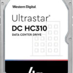 Western Digital Ultrastar DC HC310 4TB HDD Hard Drive 3.5" SAS 3.0 7200rpm with 256MB Cache for Server 0B36048