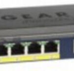 NetGear GS108PP Unmanaged L2 PoE+ Switch with 8 Gigabit (1Gbps) Ethernet Ports