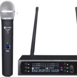 Prodipe UHF M850 DSP Duo Wireless Δυναμικό Microphone Handmade for Vocals