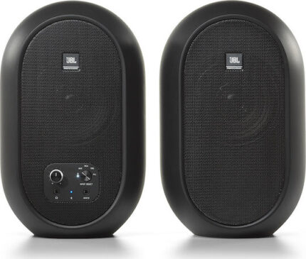 JBL One Series 104 Bluetooth Studio Monitor Speakers 4.5" 60W Pair Black