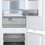 Amica Built-in Fridge-Freezer 241L NoFrost Height 177.6cm Width 54cm Length 54cm White BK3055.6NFM