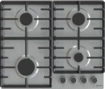 Gorenje Gas Cooktop Autonomous Inox 60x52εκ. Silver
